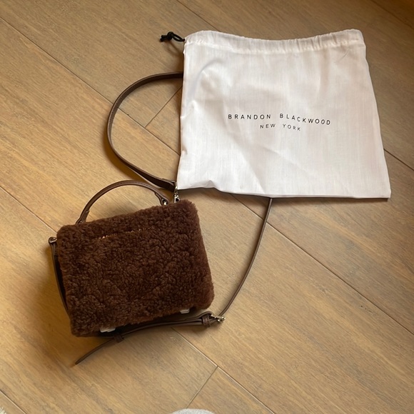 Brandon Blackwood Handbags - Brandon Blackwood mini Kendrick shearling bag
